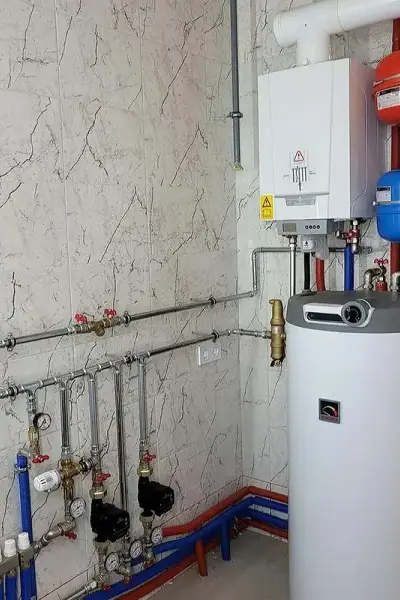 Котельная с газовым конденсационным котлом и удалённым доступом