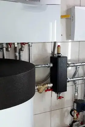 Монтаж газового отопления с инновационной системой вентиляции