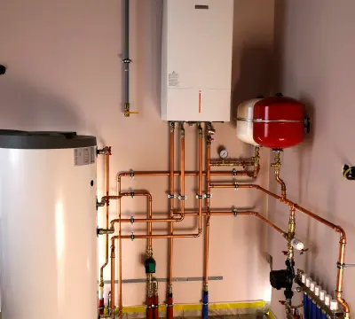 Система отопления с газовым котлом и параллельной обвязкой котельной